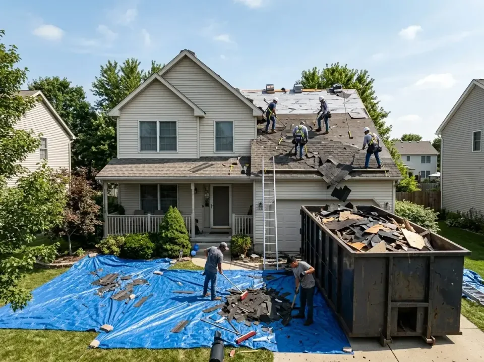 roof-replacement-debris-remova-004 — frequently asked questions, Cheapest Dumpster Rentals in Cleveland, TX